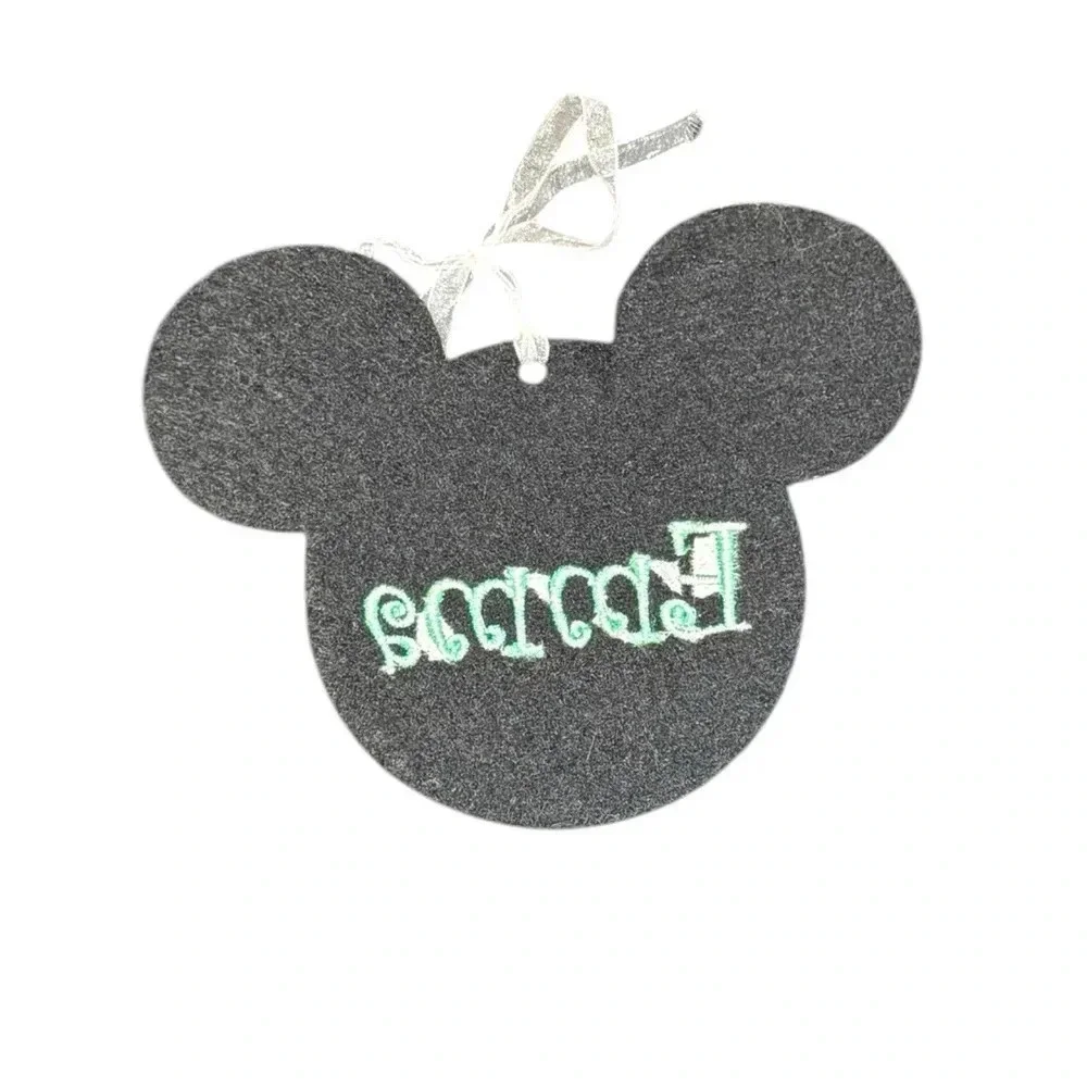 ❄️ 3/$17 Mickey Ears Embroidered Emma Disney Christmas Ornament